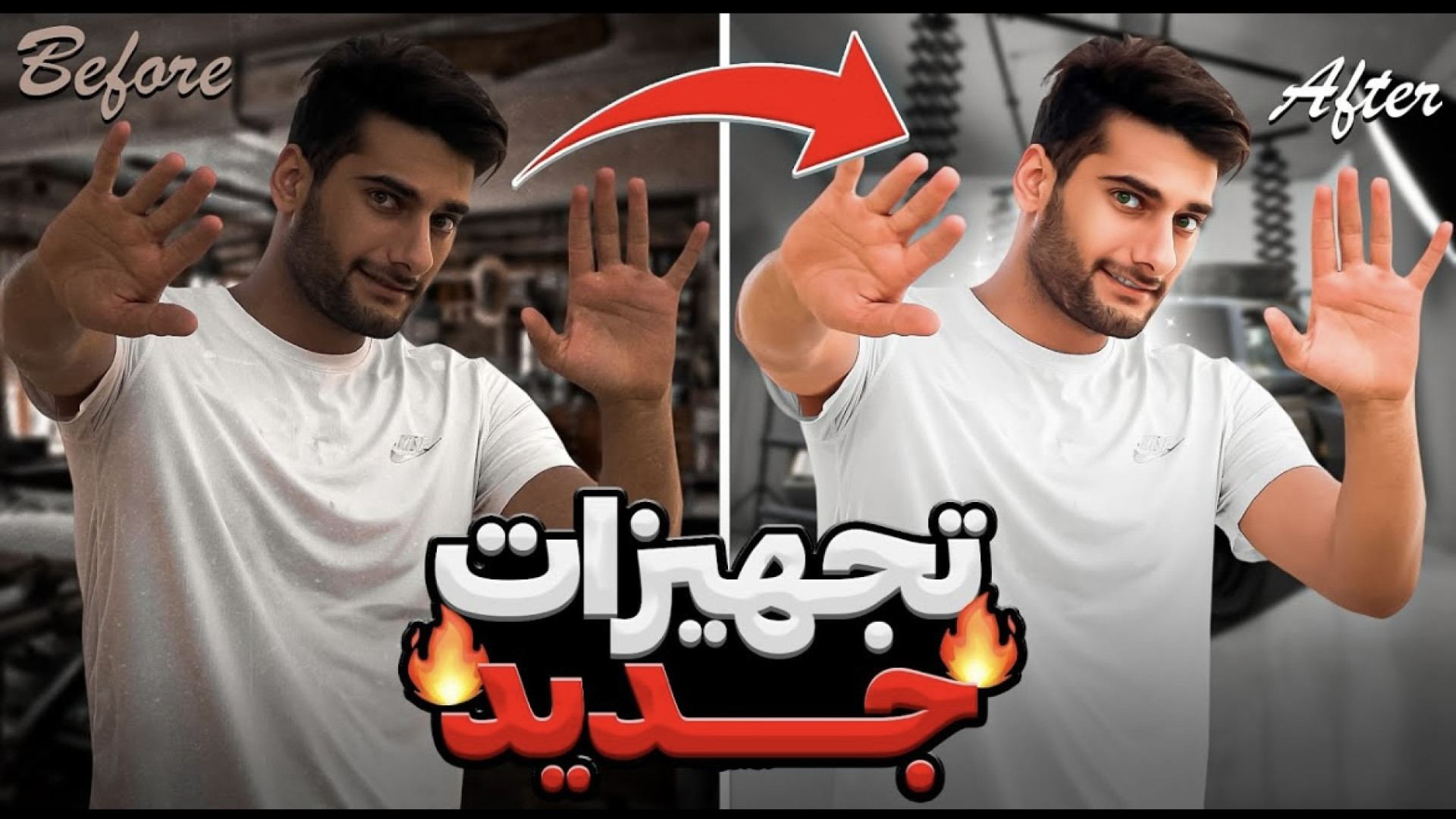 ی خودره نور و دکور کاراژ جدیدم...