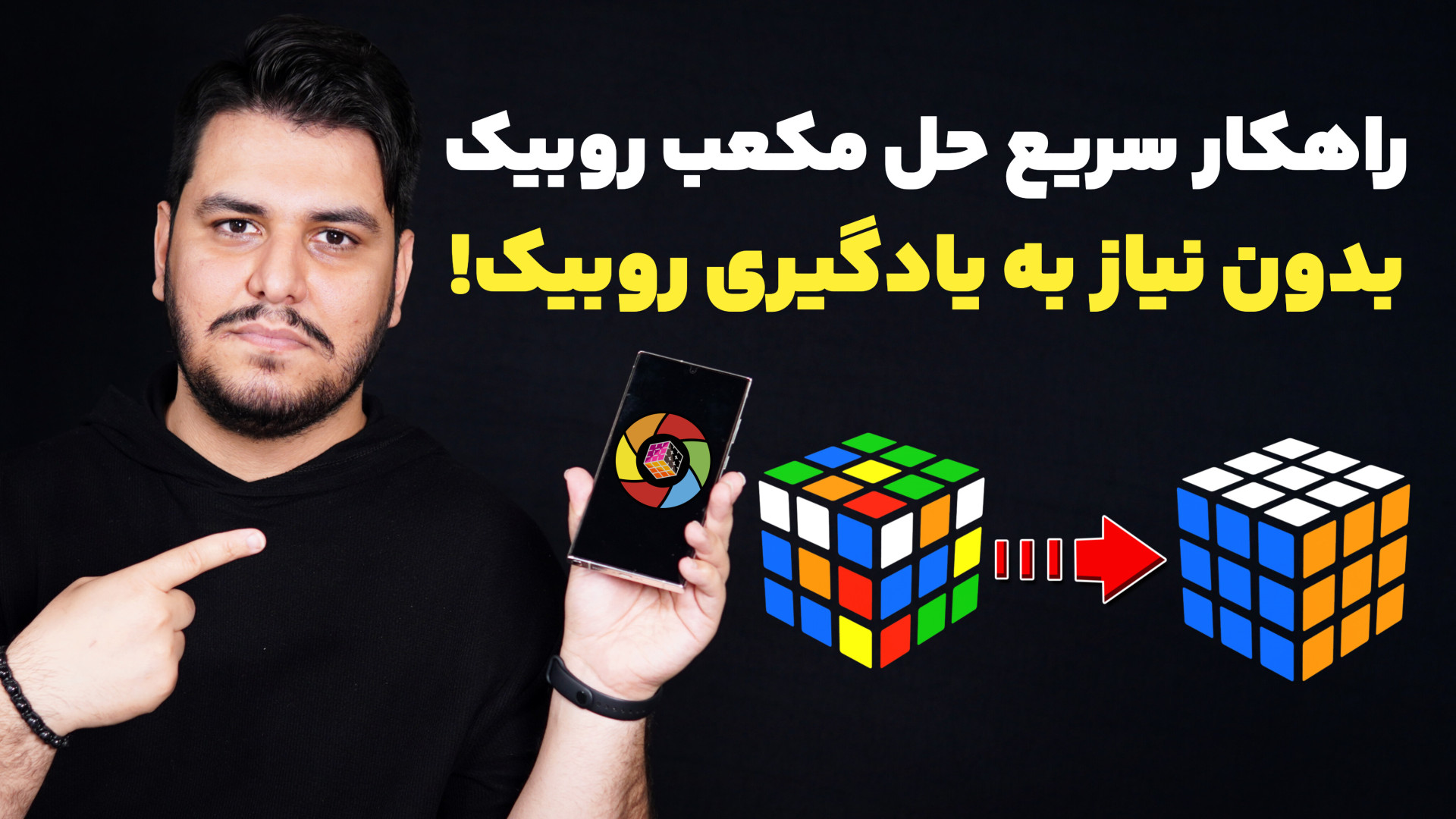 حل روبیک با هوش مصنوعی!