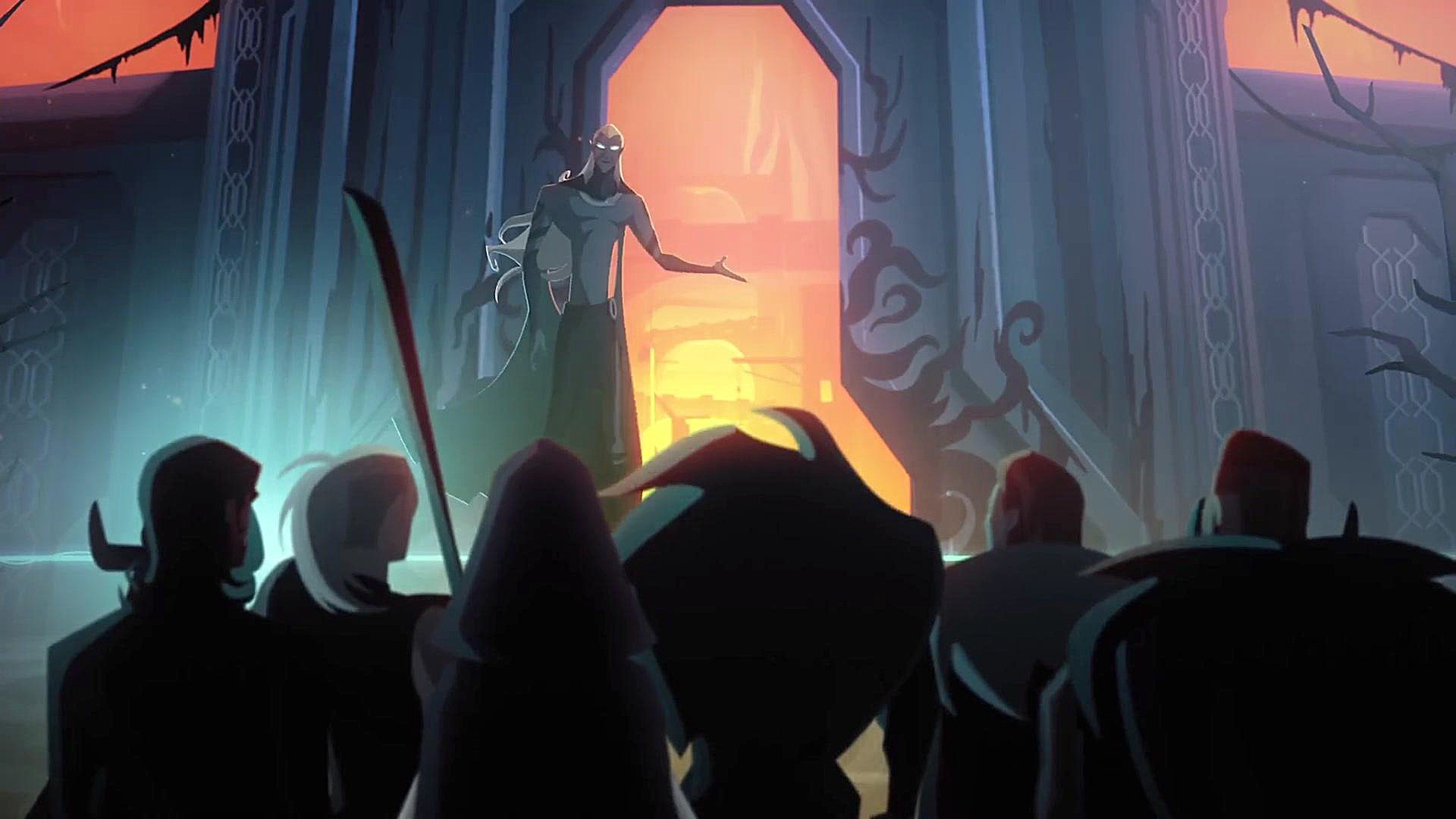اولین تریلر انیمیشن&nbsp;Twilight of the Gods زمان27ثانیه