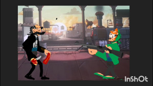 کارتون پسرخوانده(ساخت خودم) پا...