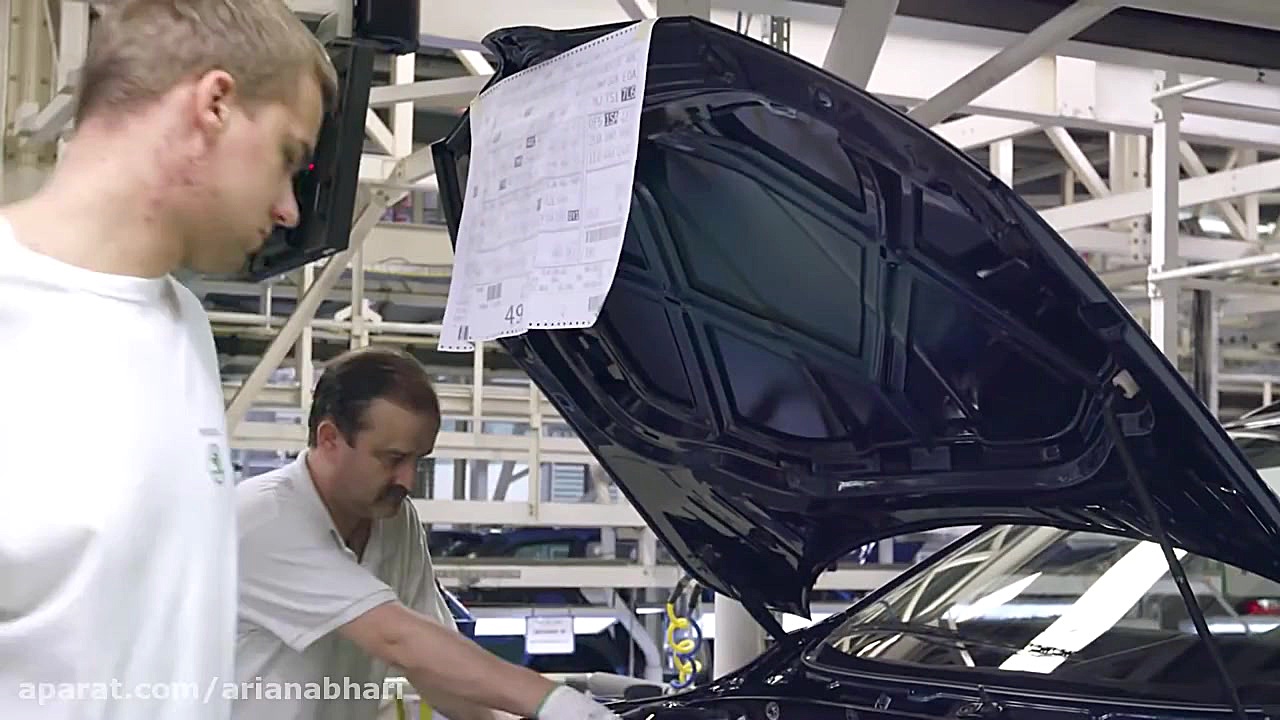 خط تولید خودروی اشکودا اوکتیوا