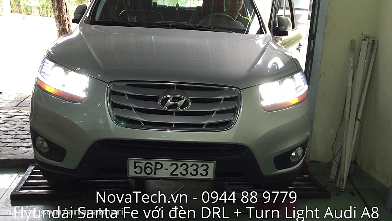 Hyundai Santa Fe چراغ اسپورت