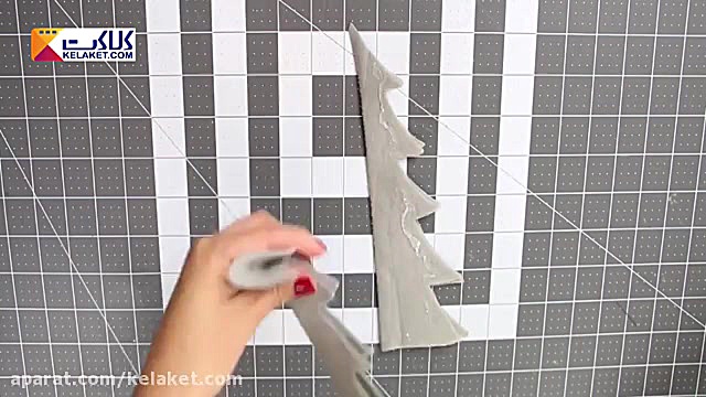 آموزش ساخت درخت کریسمس با نمد