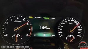 ماکسیمم سرعت کیا کادنزا موتور...