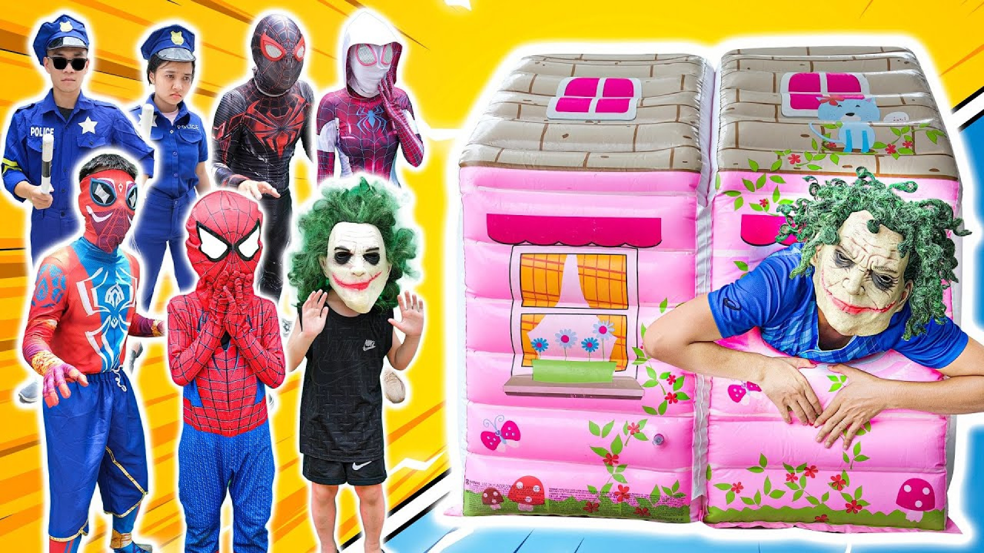 نبرد مرد عنکبوتی و اسپایدرمن د...