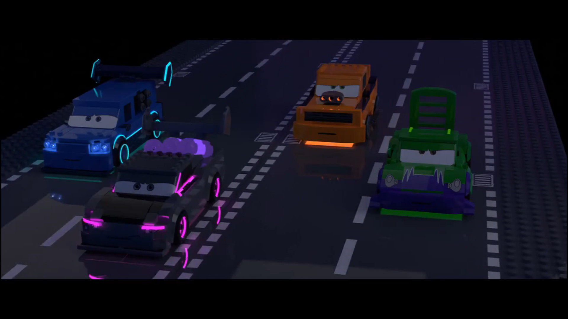 انیمیشن لگو ماشین ها ۱