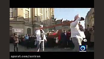 پخت بزرگ ترین کیک مخصوص کریسمس...