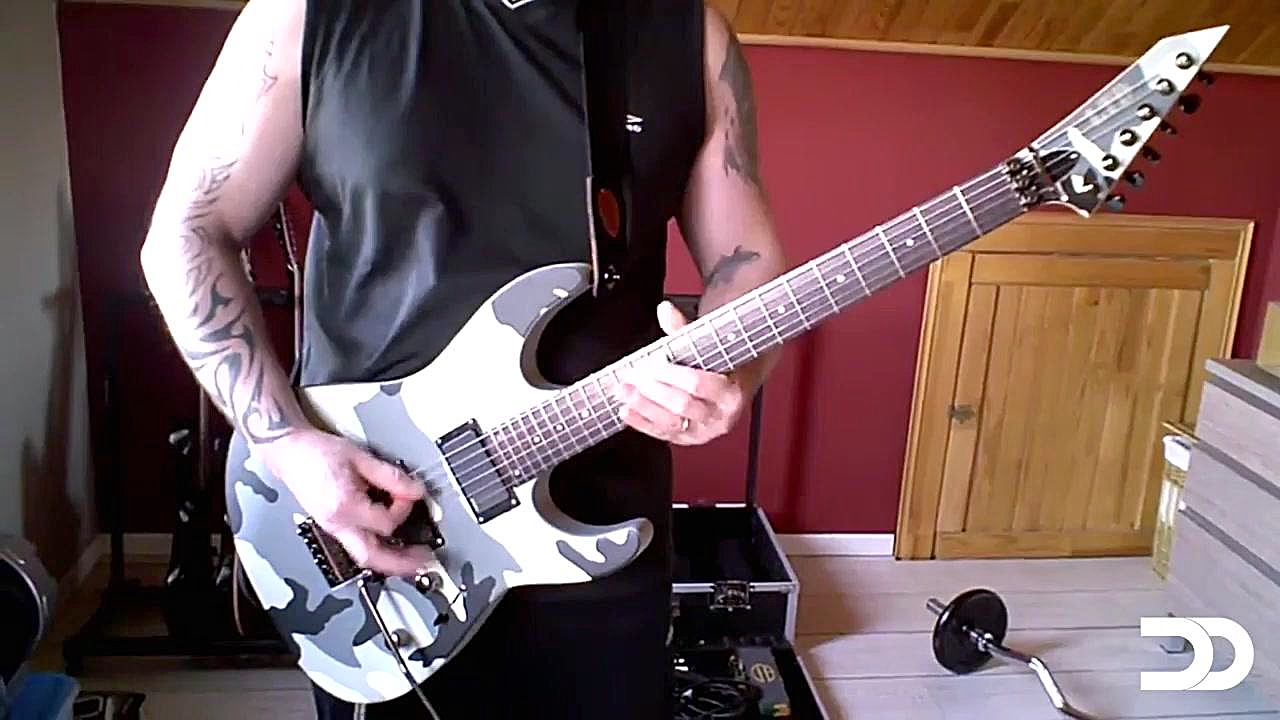 تست گیتار الکتریک ای اس پی ESP...