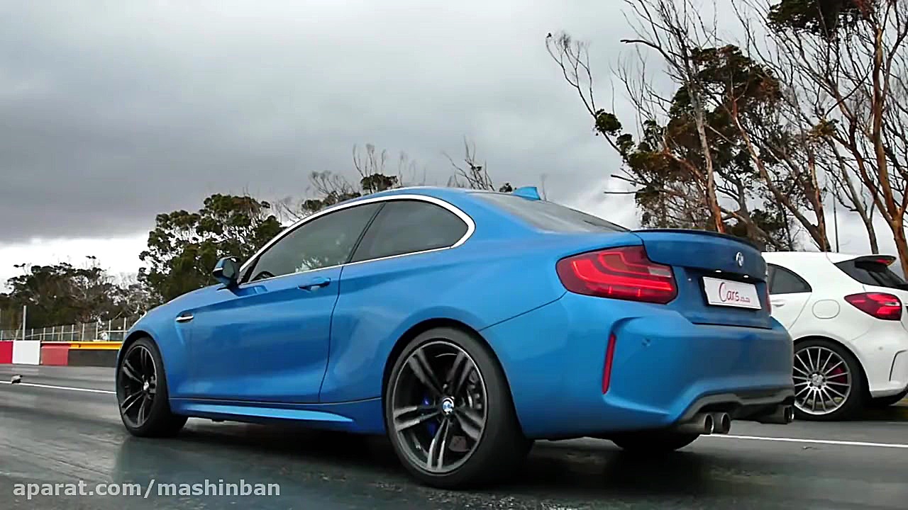درگ BMW M2 با مرسدس بنز A45 am...