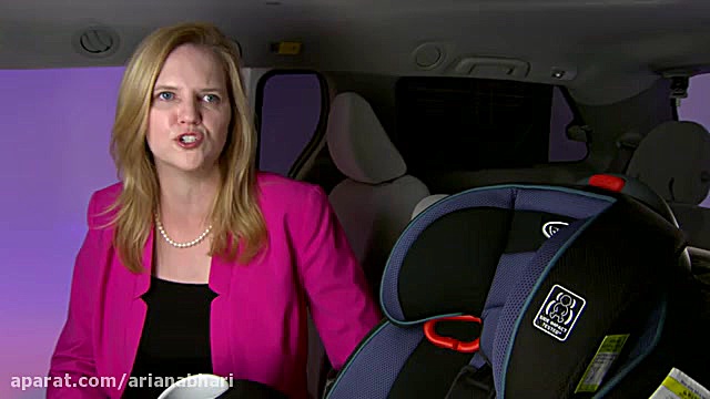 آموزش نصب صندلی نوزاد در خودرو