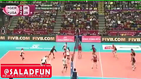 رقابتی دیدنی در والیبال زنان