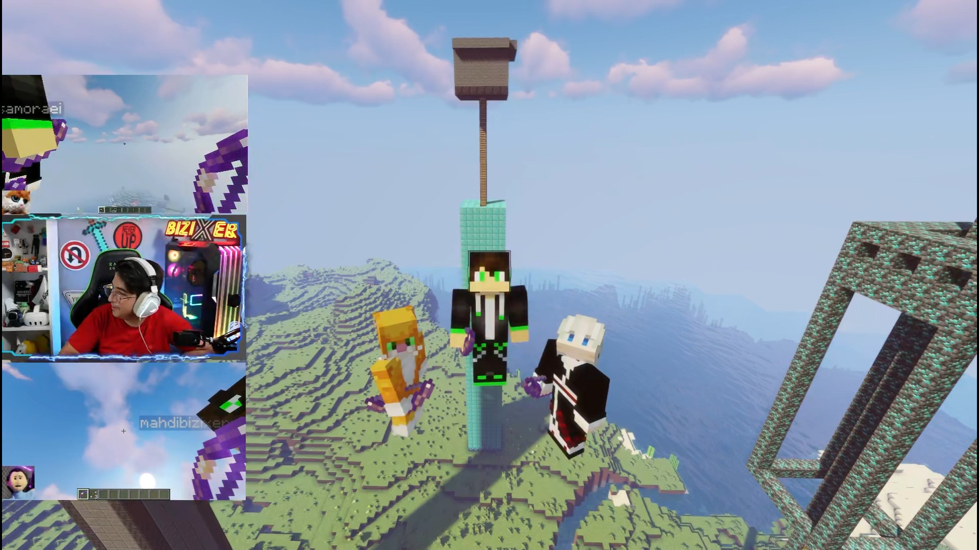 ماینکرفت چالشی | ساخت برج جنگی...