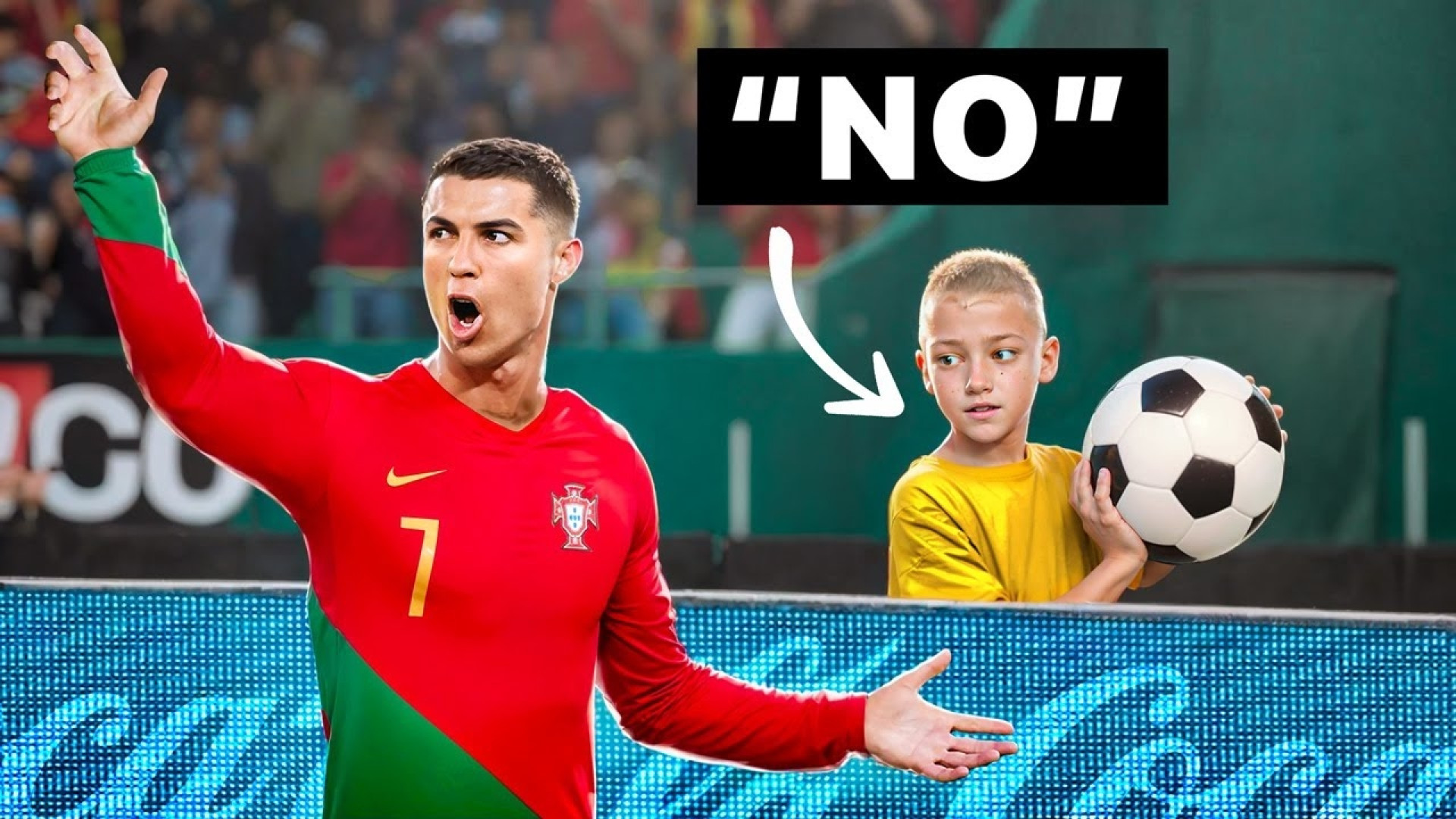 لحظات جالب بازیکنان و توپ جمع...