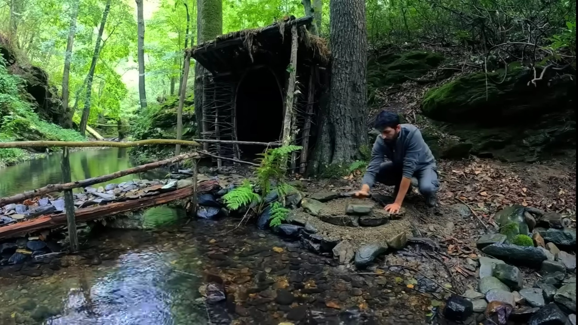 ماهیگیری و کمپ در جنگل های ماز...