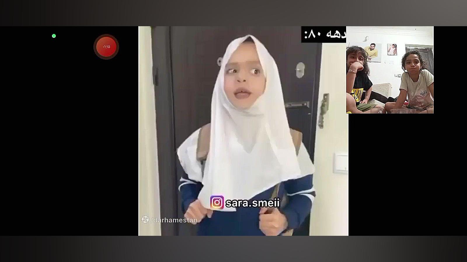 چالش سعی کن نخندی بادهنه پر از...