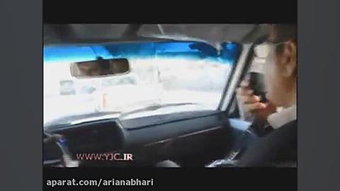 وقتی راننده پیکان وانت مزاحم م...