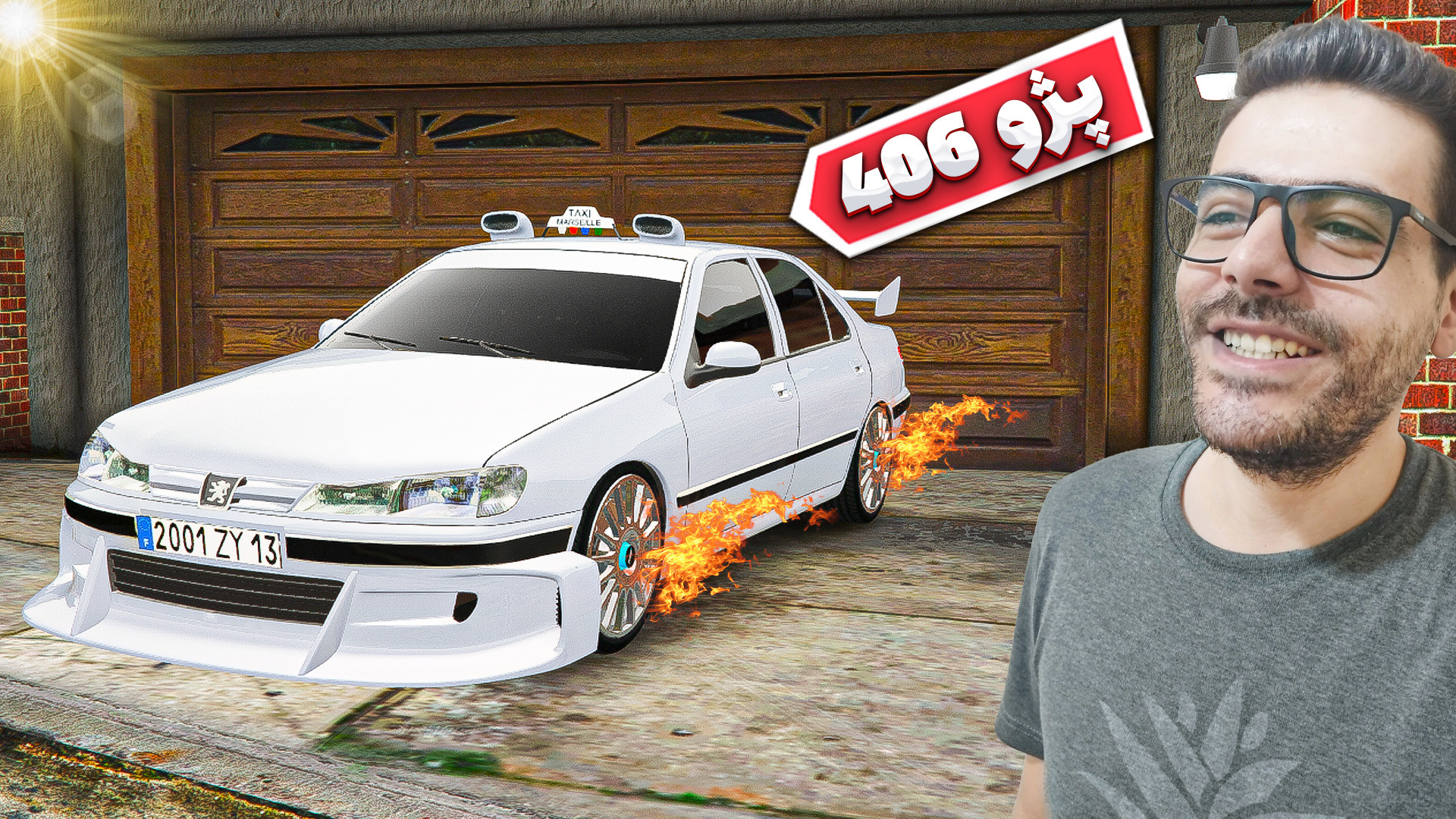 جی تی ای تست پژو 406 به همراه...