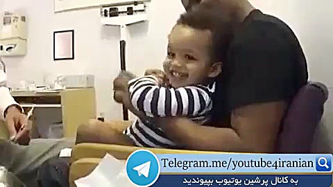 روش بسیار عجیب دکتر برای تزریق...