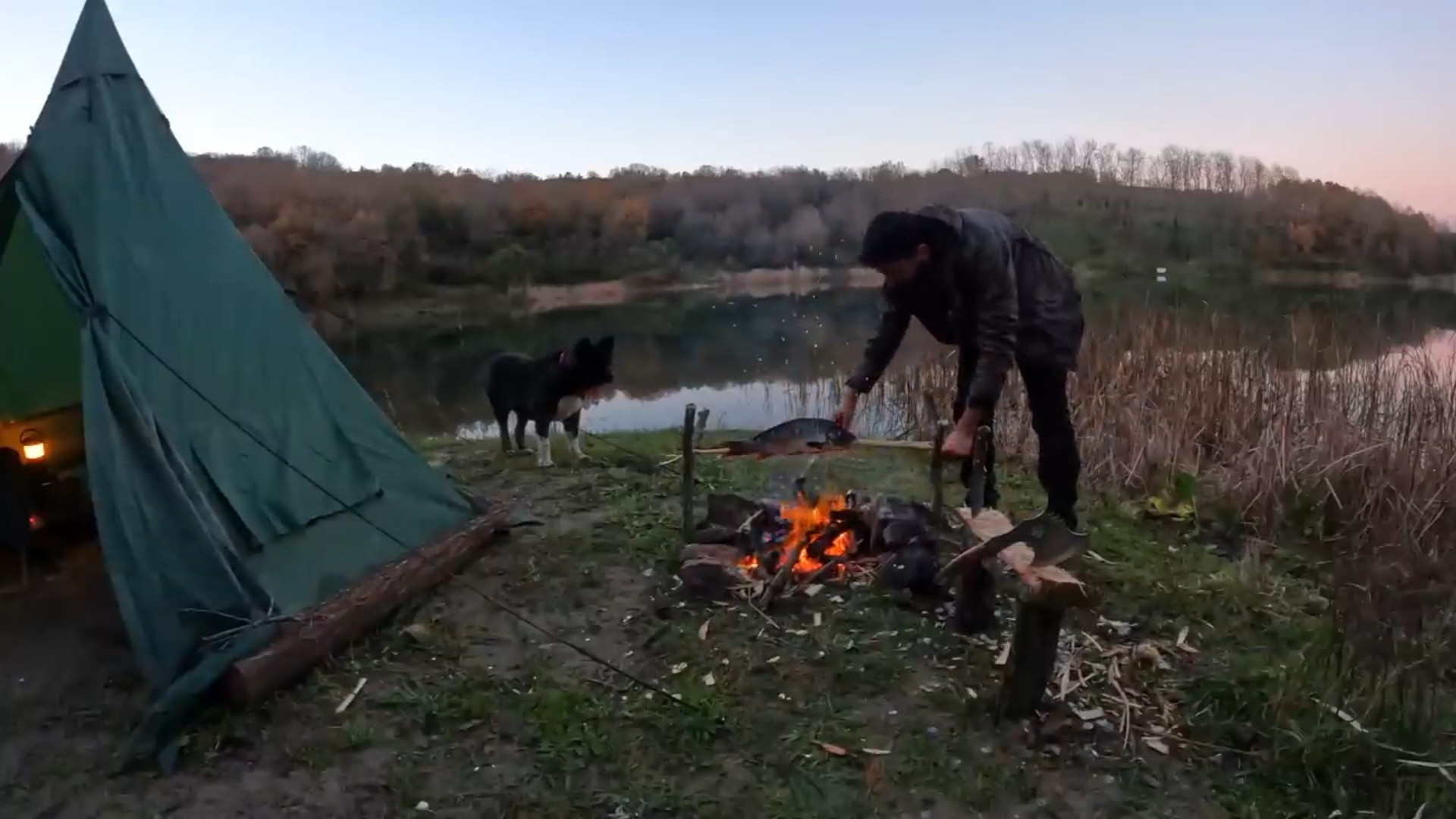 کمپینگ ، قایق سواری و کباب ماه...