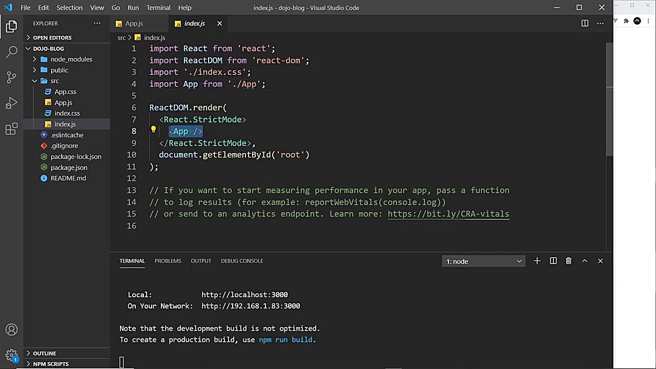 03. Full React Tutorial #3 - Components Templates