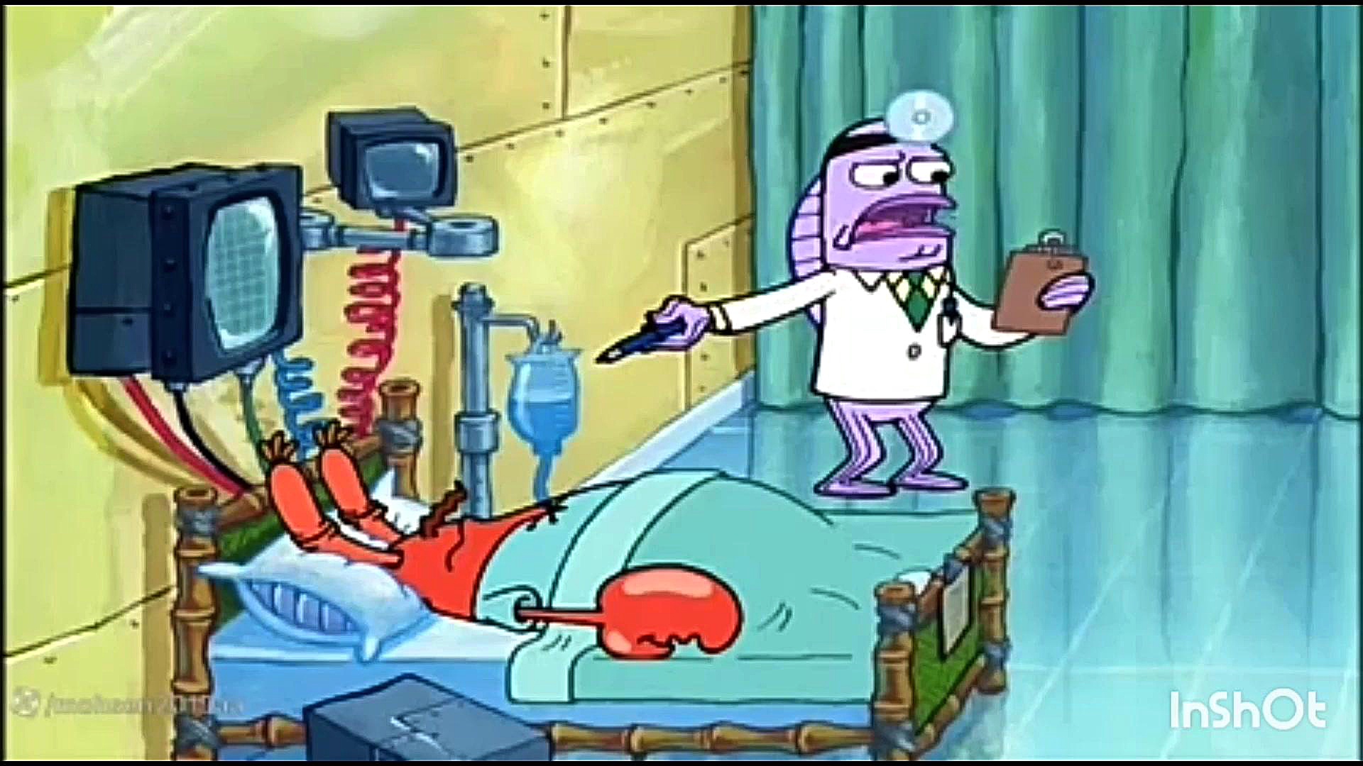 باب اسفنجی زنگ بزن آمبولانس ای...