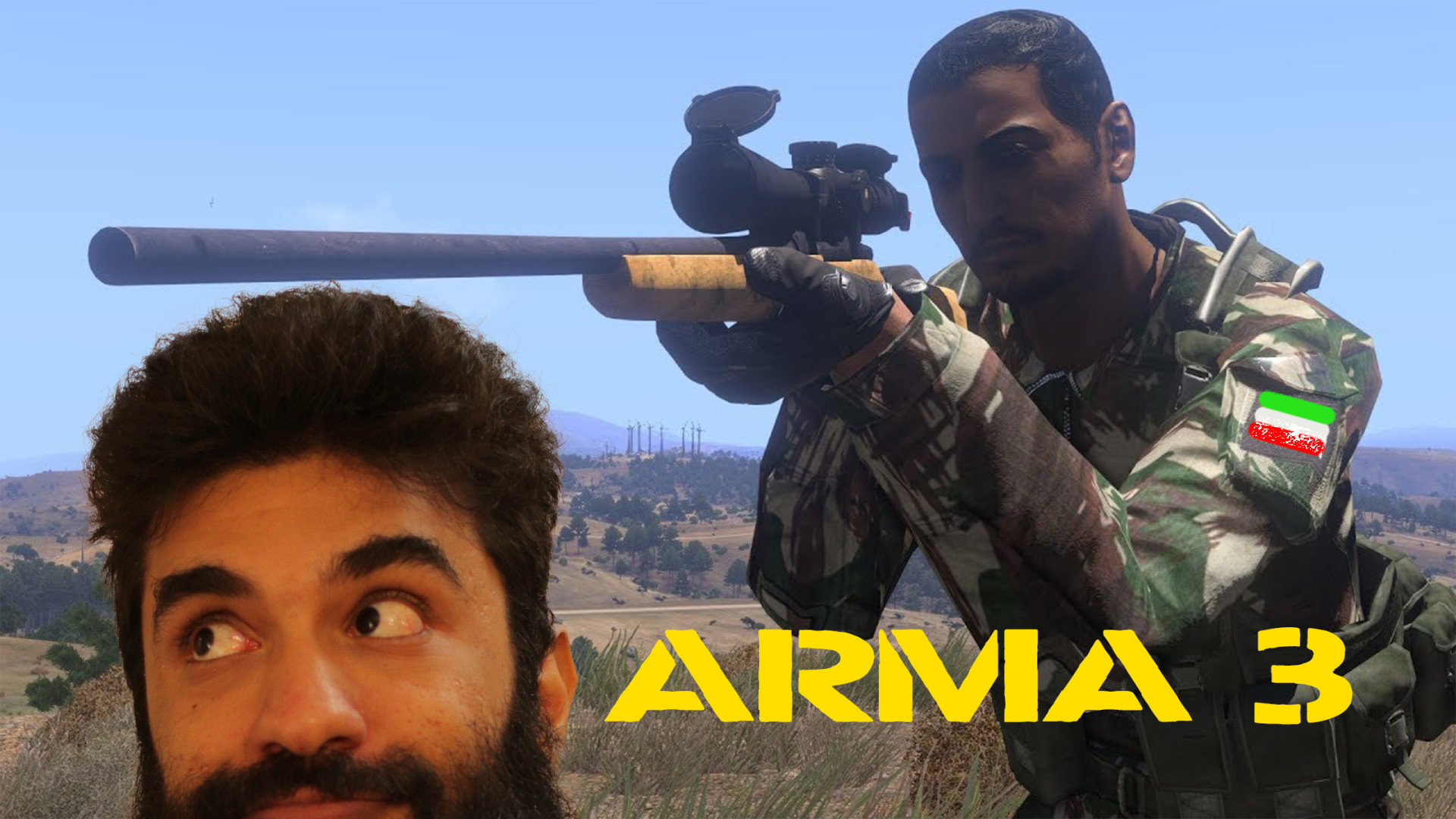 گیم پلی Arma 3 بازی آرما 3 تک...