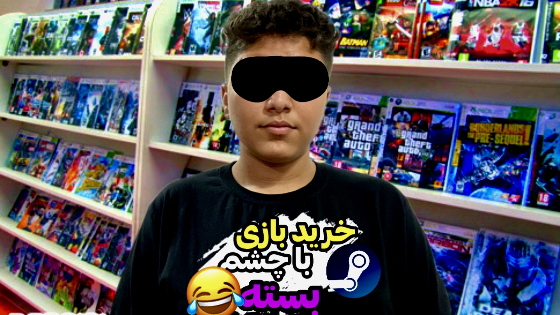 چالش خرید بازی با چشم بسته؟! |...