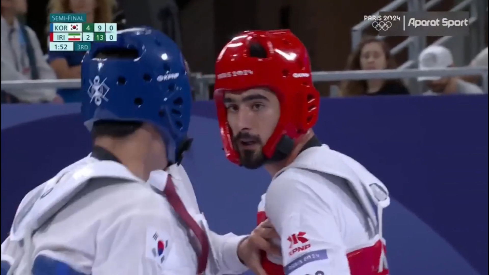 پیروزی مهران برخورداری مقابل ح...