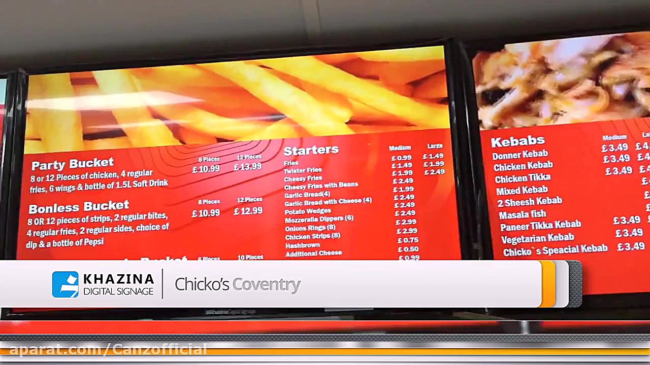 Digital Menu Board  LCD Menu B...