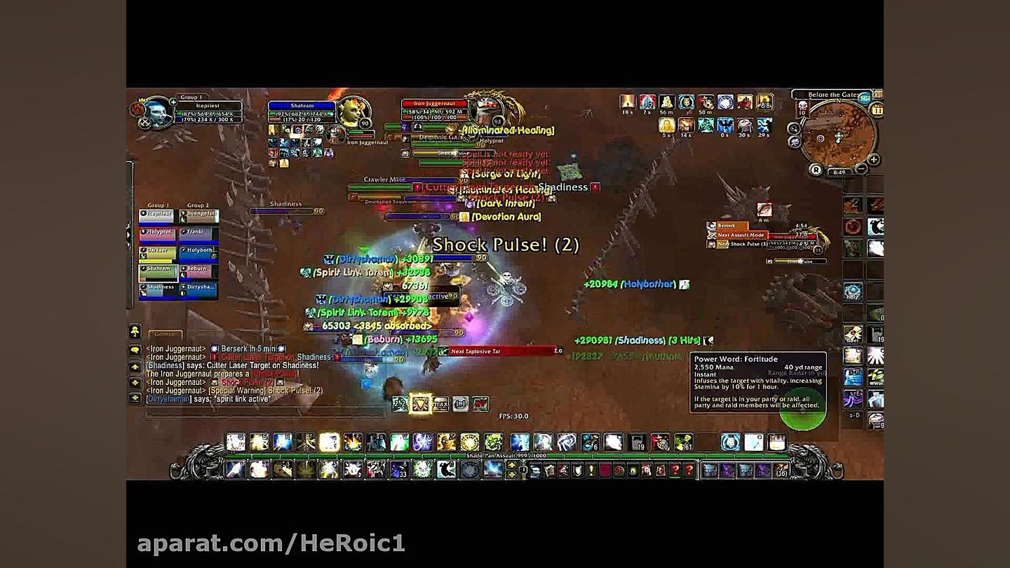 HeRoic1 vs Iron juggernaut 10h...