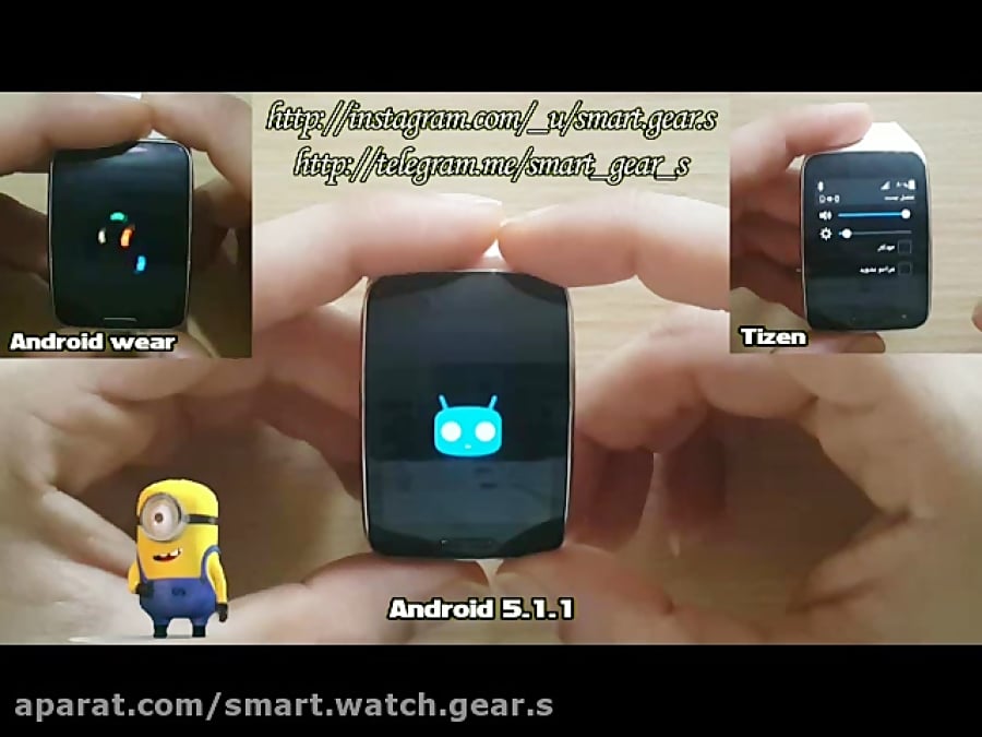 Gear s hotsell android wear