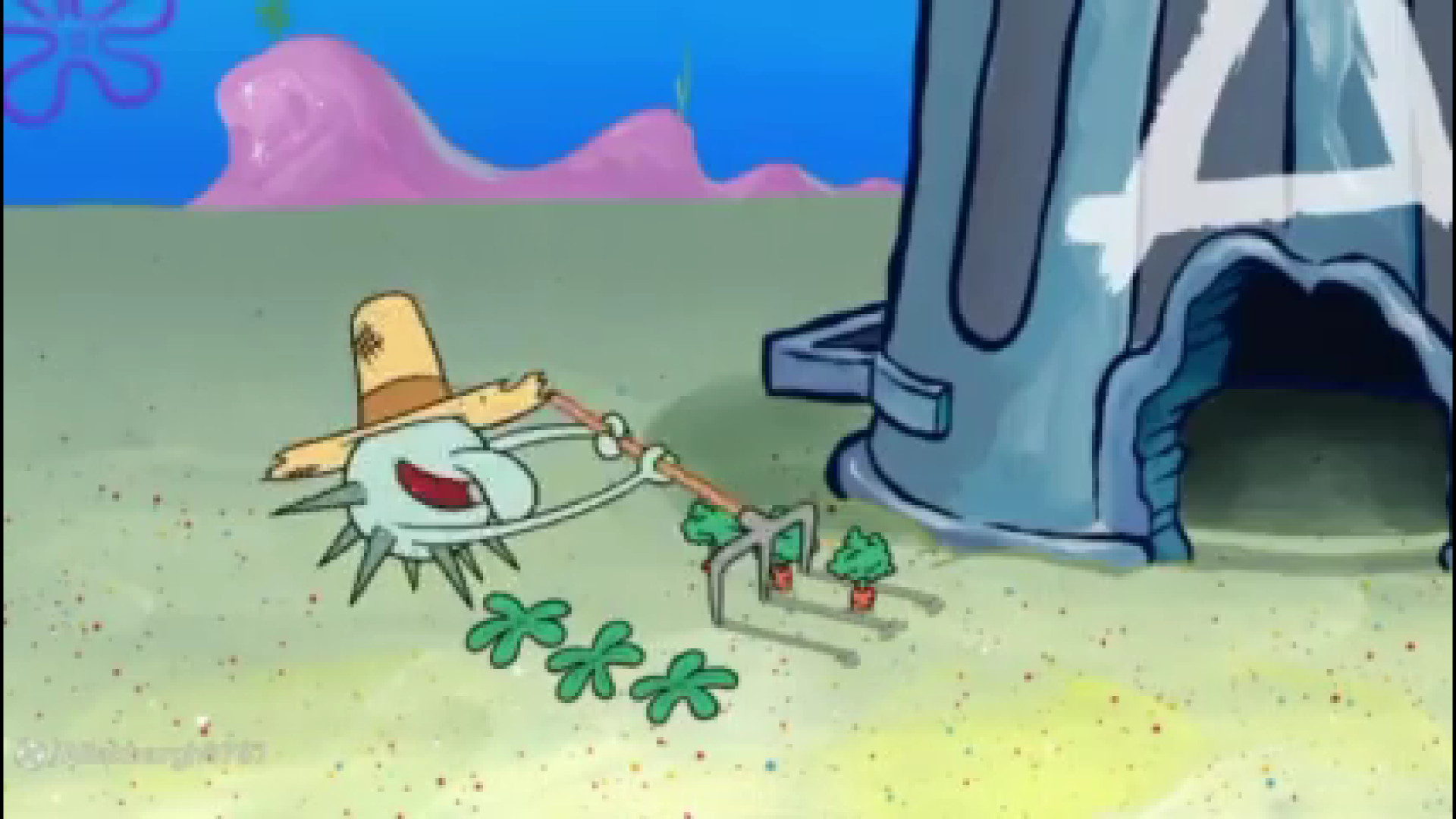 باب اسفنجی قسمت خانه بازی گری...