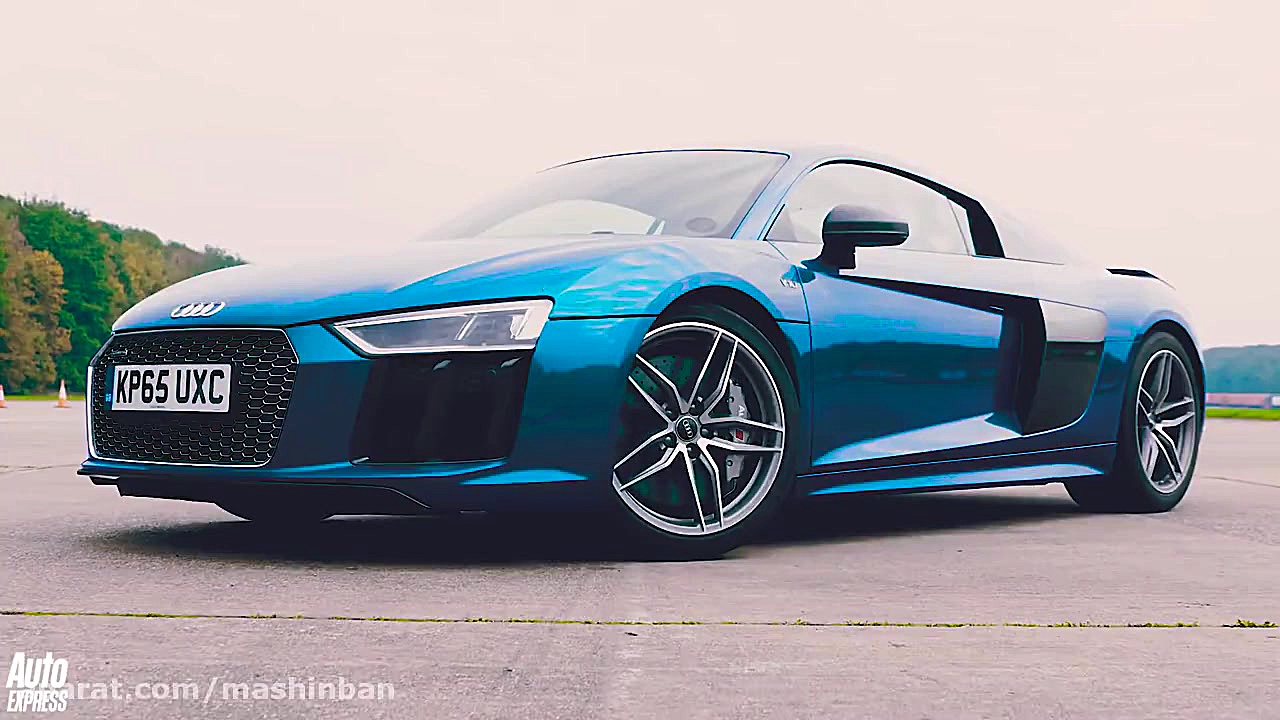 درگ خانوادگی آئودی R8 پلاس با...