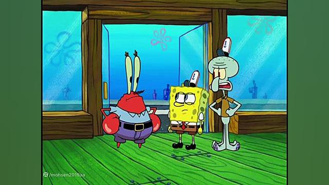 باب اسفنجی شلوار مکعبی دوبله ف...