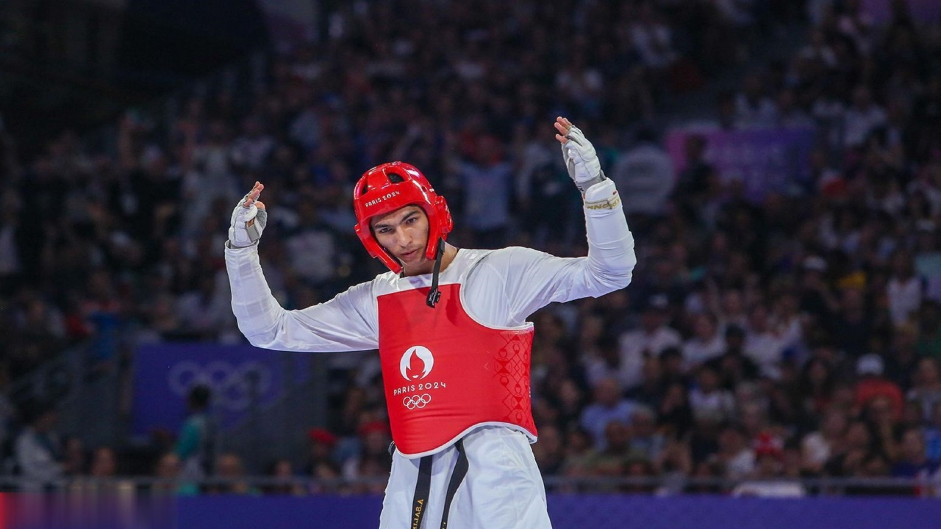 پشت صحنه تمرین آرین سلیمی مدال...