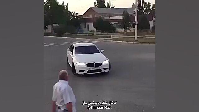 دریفت دور درجا بنز و BMW