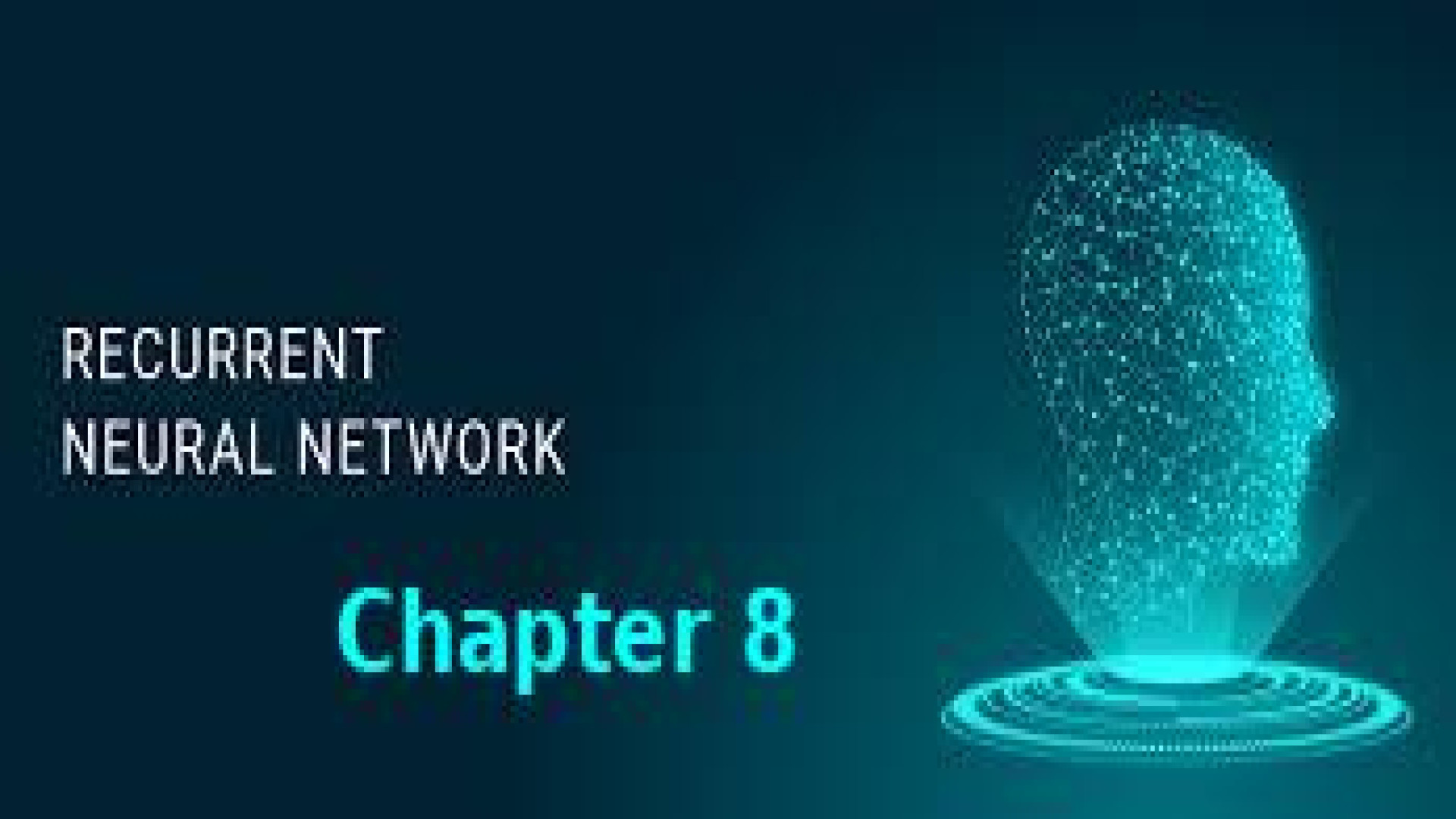 Recurrent Neural Network - part 1
