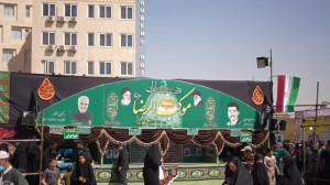 برپایی مواکب رضوی در حریم حرم...