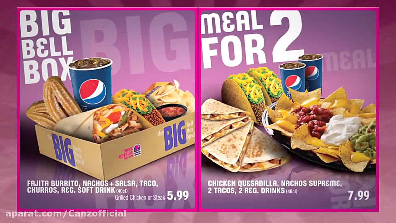 TacoBell: Curtain Menu for Dig...