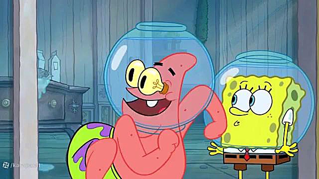 کارتون باب اسفنجی شلوار مکعبی...