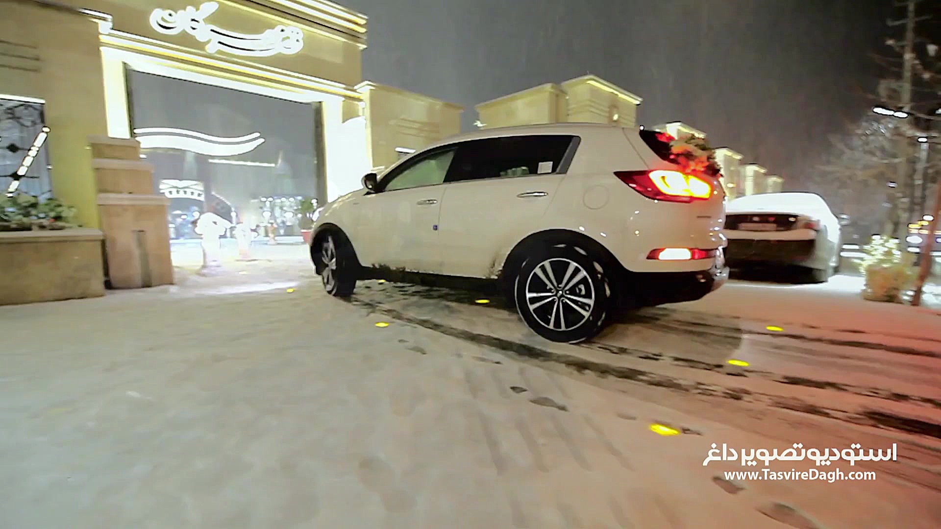 کلیپ زیبای زمستانی عروس و داما...