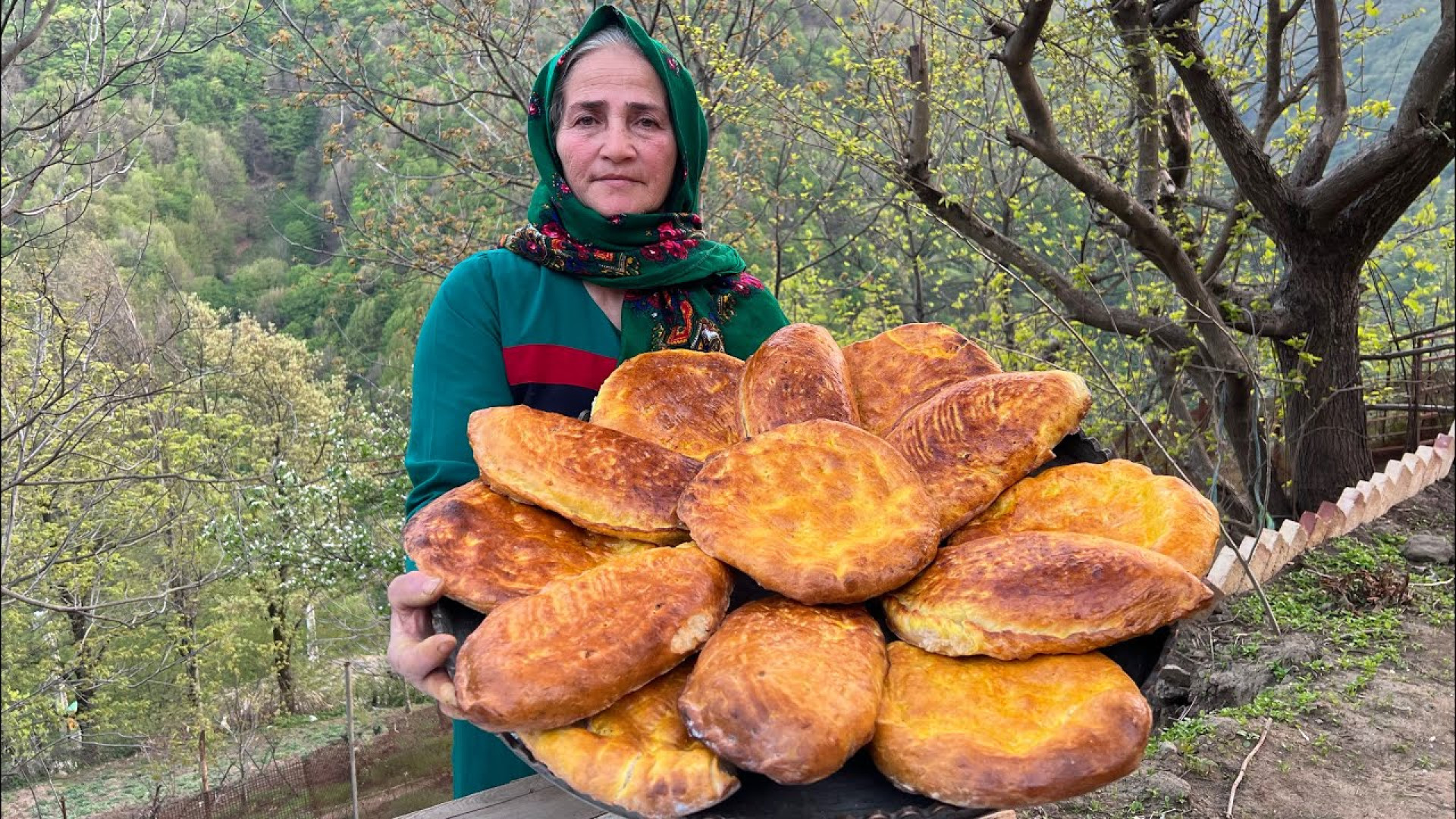 پخت نان فاطر برای عید فطر! نان...