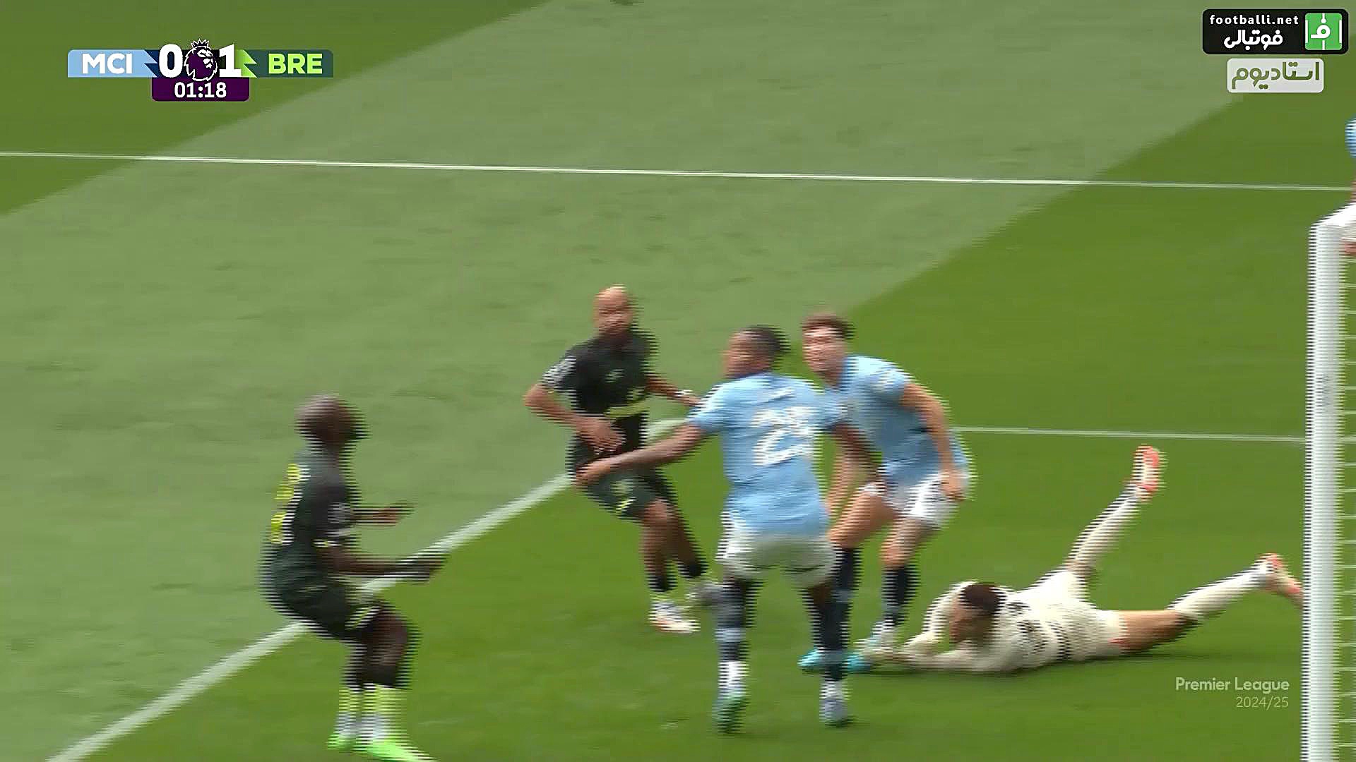 خلاصه بازی منچسترسیتی 2-0 برنتفورد (با گزارش اختصاصی ...