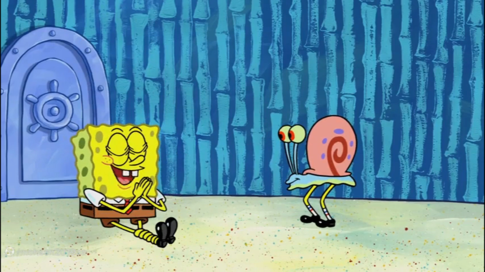 باب اسفنجی شلوار مکعبی دوبله ف...