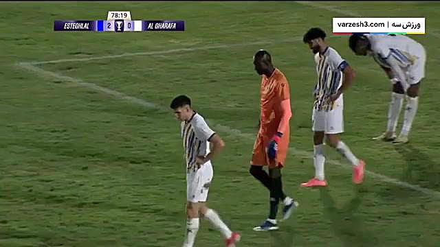 خلاصه بازی استقلال ایران  الغر...