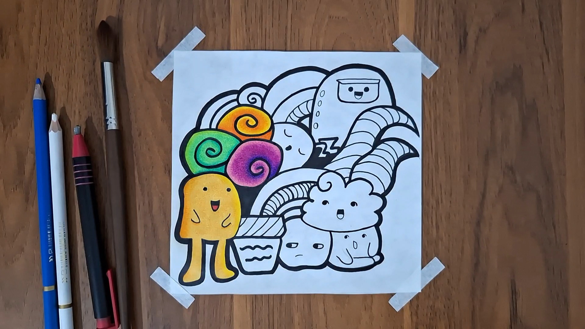 آموزش رنگامیزی  آموزش رنگامیزی...