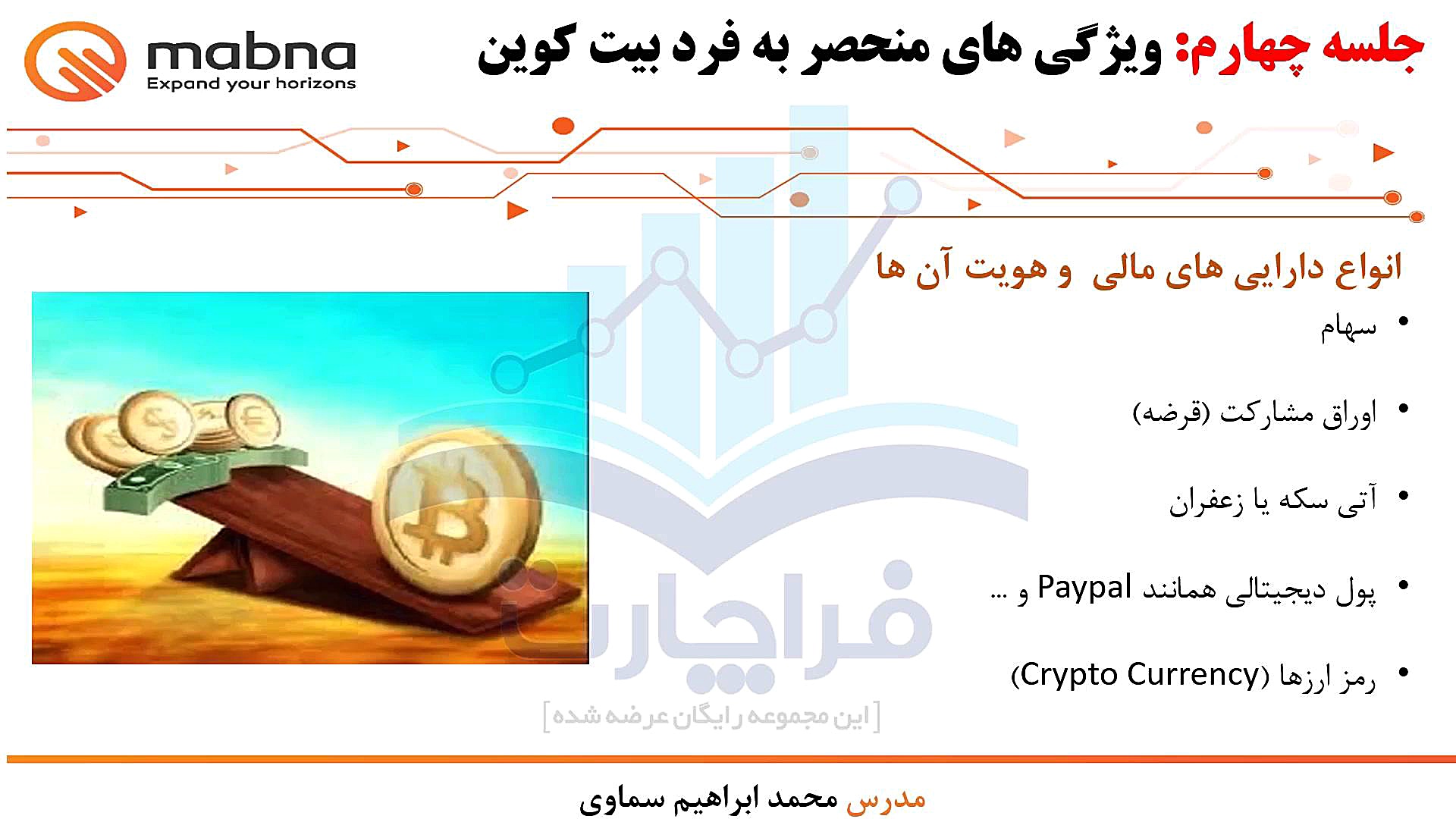 خصوصیات بیت کوین