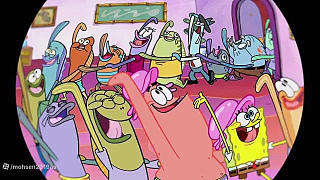 باب اسفنجی شلوار مکعبی دوبله ف...