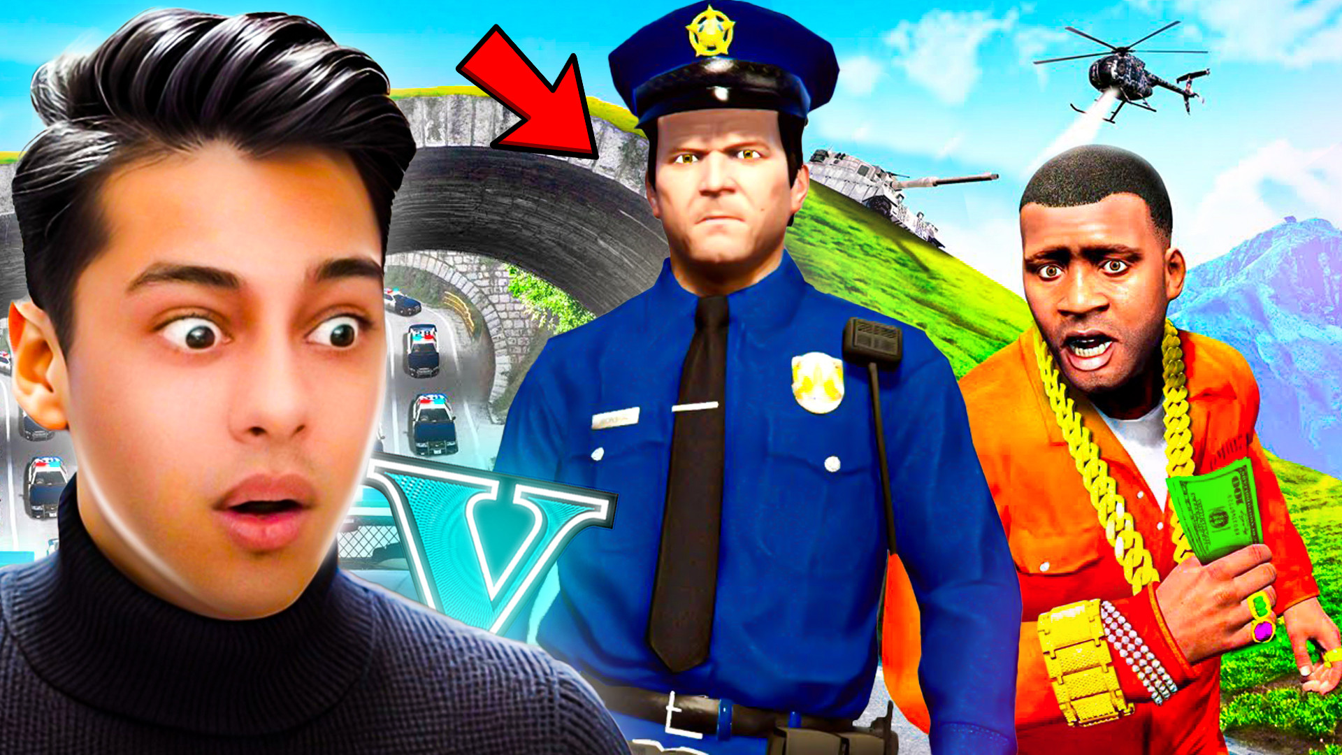 جی تی ای اما مایکل پلیس شد!......