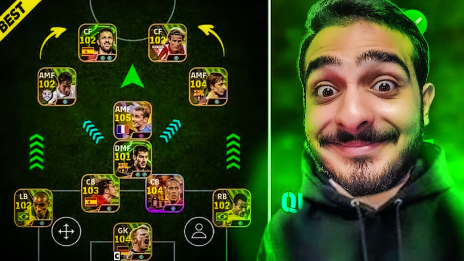 ای فوتبال25 معرفی تیم من وقوی...